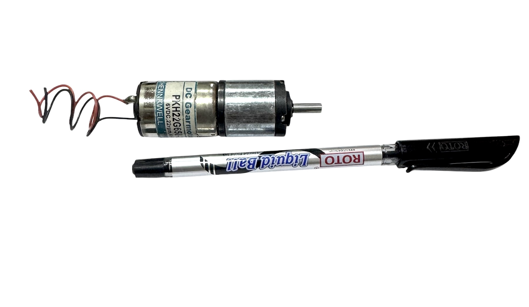 Original DC Geared Motor Very High Tourqe (6VDC-22rpm) (Used)