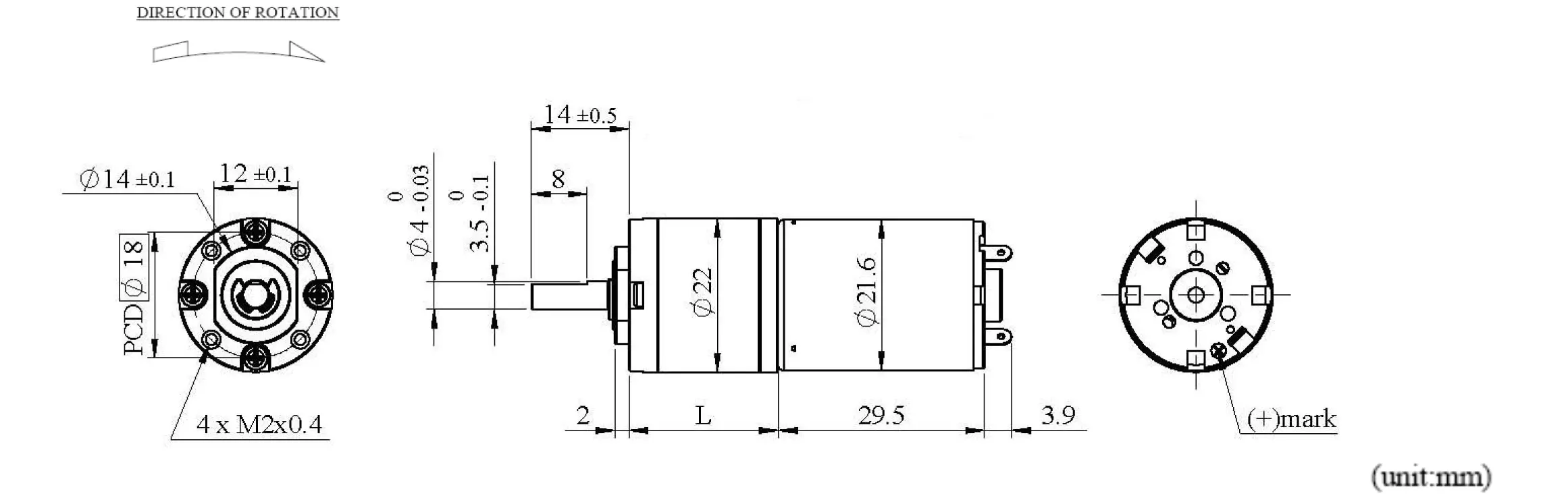 Original DC Geared Motor Very High Tourqe (6VDC-22rpm) (Used)