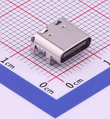 Female USB Connector (Type C ) SMD 16Pin