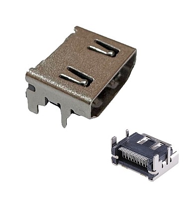 Audio & Video HDMI Socket 19Pin With Under insulation