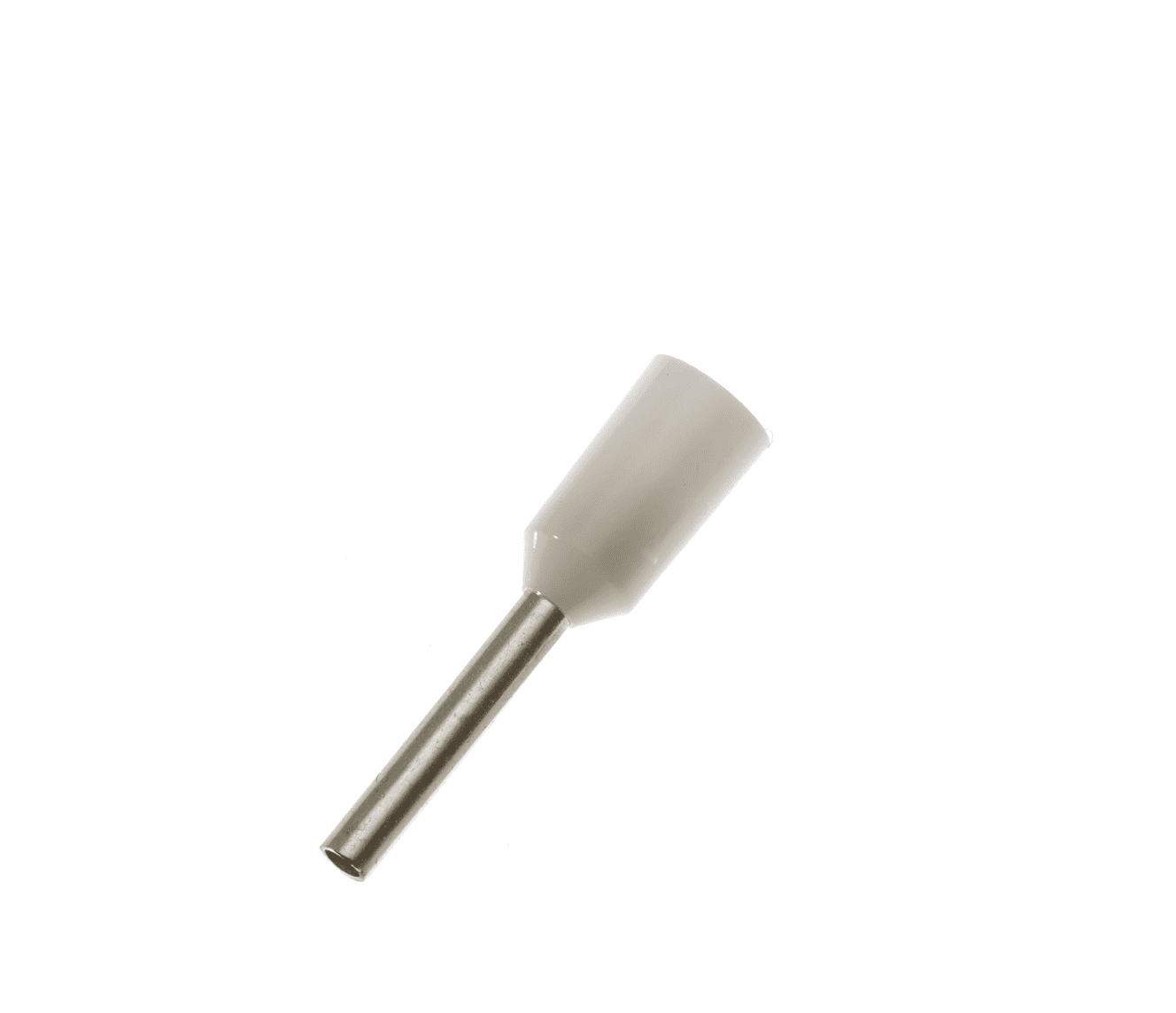 Ferrule Terminal Insulated (E0508) Cord End Wire Connector White