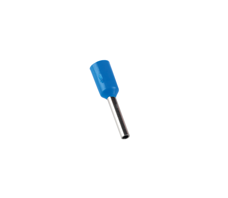 Ferrule Terminal Insulated (E7508) Cord End Wire Connector Blue