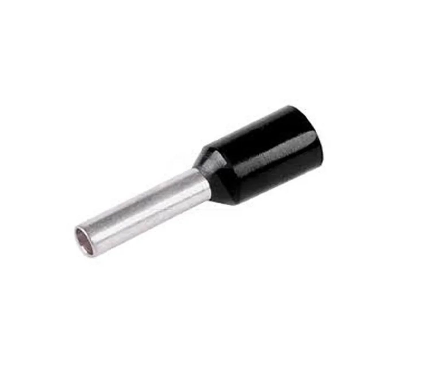 Ferrule Terminal Insulated (E1508) Cord End Wire Connector Black