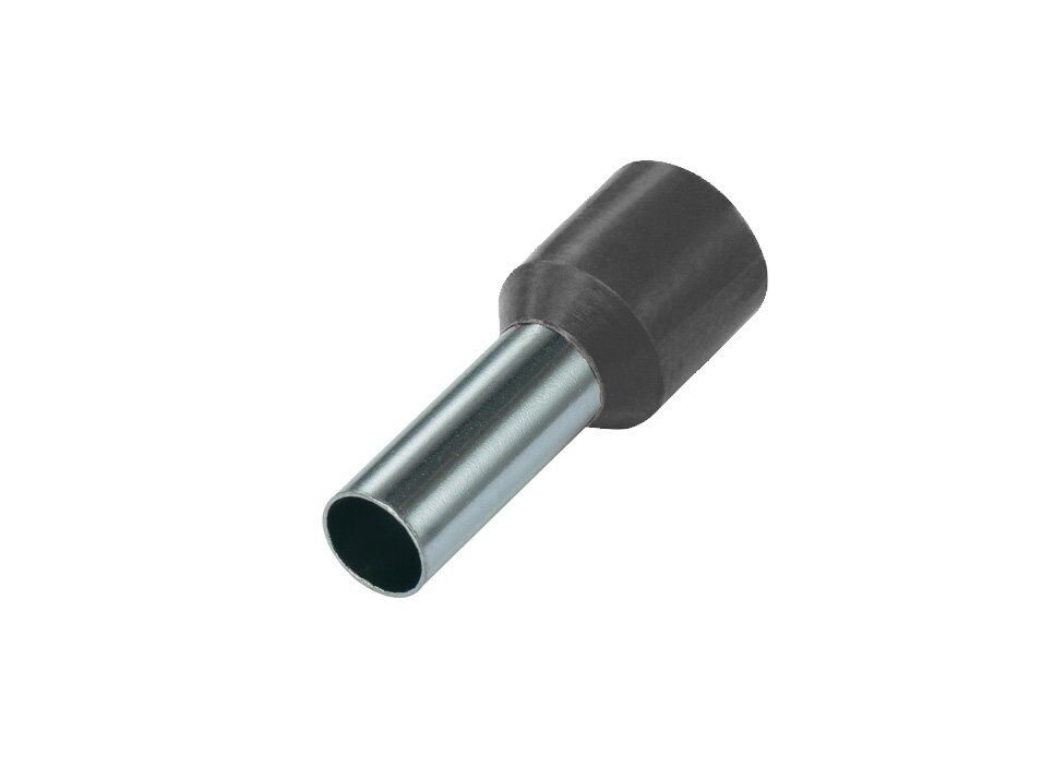 Ferrule Terminal Insulated (Tube type) E10-12 Black / Brown