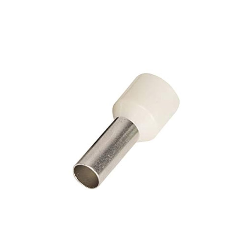 Ferrule Terminal Insulated (Tube type) E16-12 White