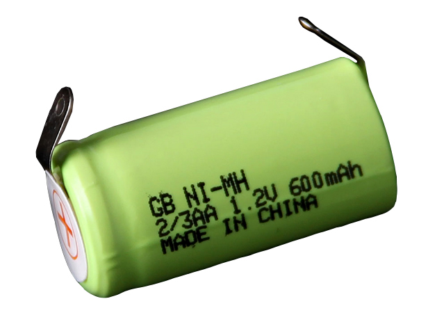 Rechargeable Battery Ni-MH (1.2V - 600mah) 2/3AA (1pcs)