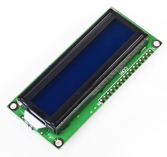 Character LCD 2x16 (blue blacklight)