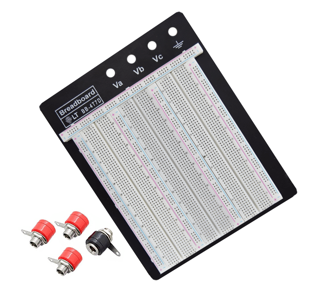 Breadboard 2390-Tie Point (BB-3T5D) - Metal Base