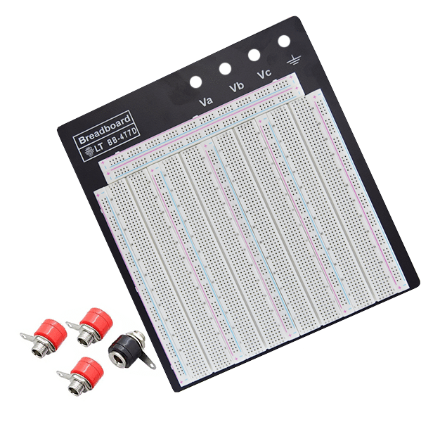 Breadboard 3220-Tie Point (BB-4T7D) - Metal Base