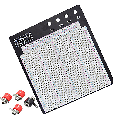 Breadboard 3220-Tie Point (BB-4T7D) - Metal Base