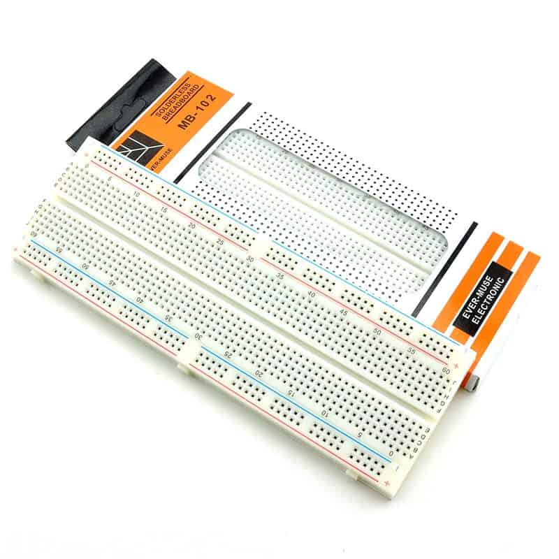 Breadboard Soldless 830 Tie-points