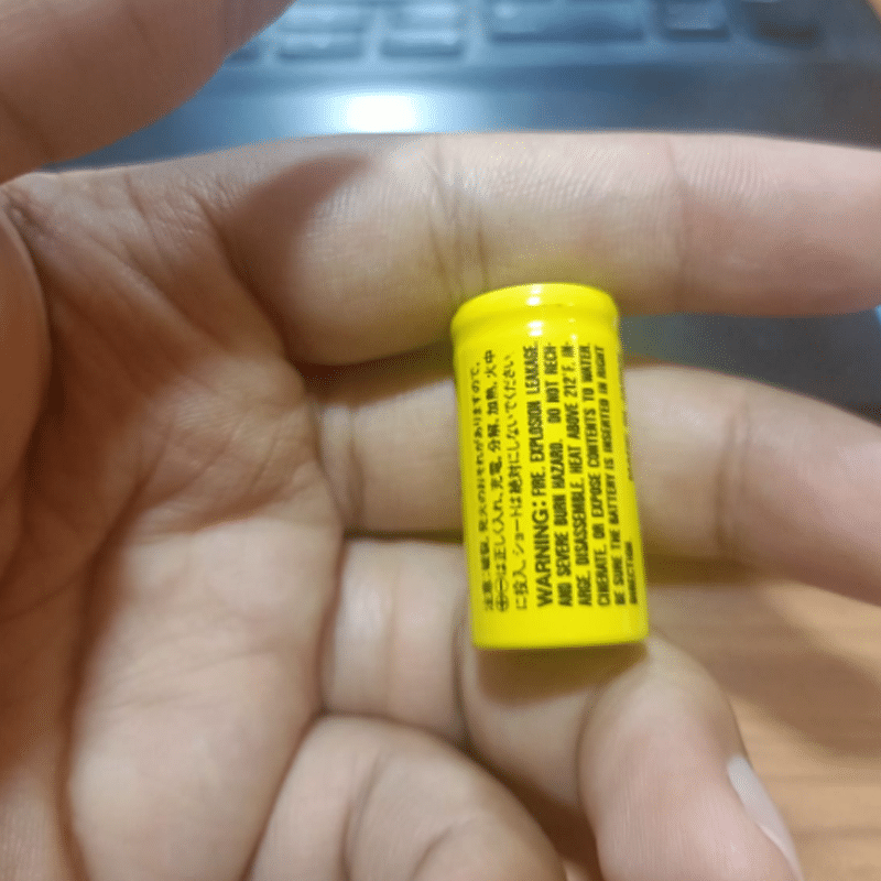 Panasonic Lithium Battery BR-2/3A (3V -1200mAh) DO NOT Recharge