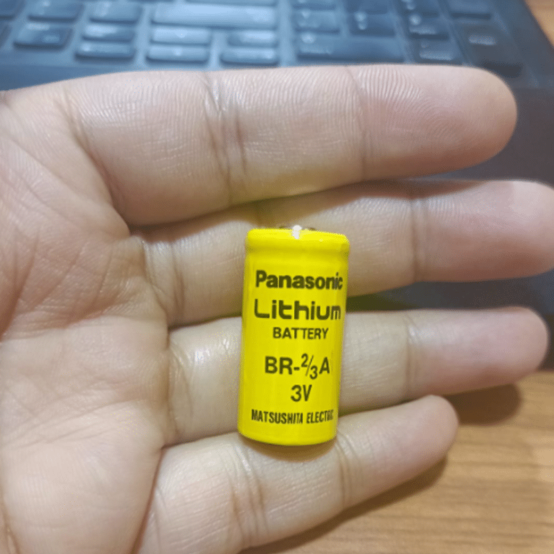 Panasonic Lithium Battery BR-2/3A (3V -1200mAh) DO NOT Recharge