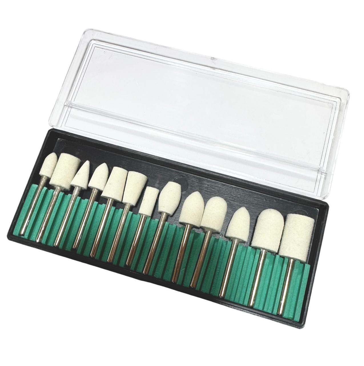 Wool Polishing Buffing Wheels Bits Set (13Pcs) For Dremel Rotary Tools