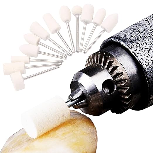 Wool Polishing Buffing Wheels Bits Set (13Pcs) For Dremel Rotary Tools
