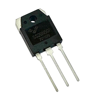 20N50F MOSFET N-Channel  (500V -22A) - (Large - TO-3PN)