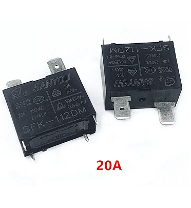 Air Conditioner Power Relay SANYOU (12VDC-20A) 4Pins (SFK-112DM)
