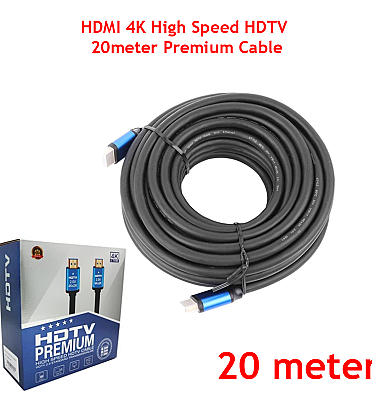 HDMI 4K High Speed HDTV 20meter Premium Cable