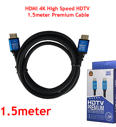 HDMI 4K High Speed HDTV 1.5meter Premium Cable
