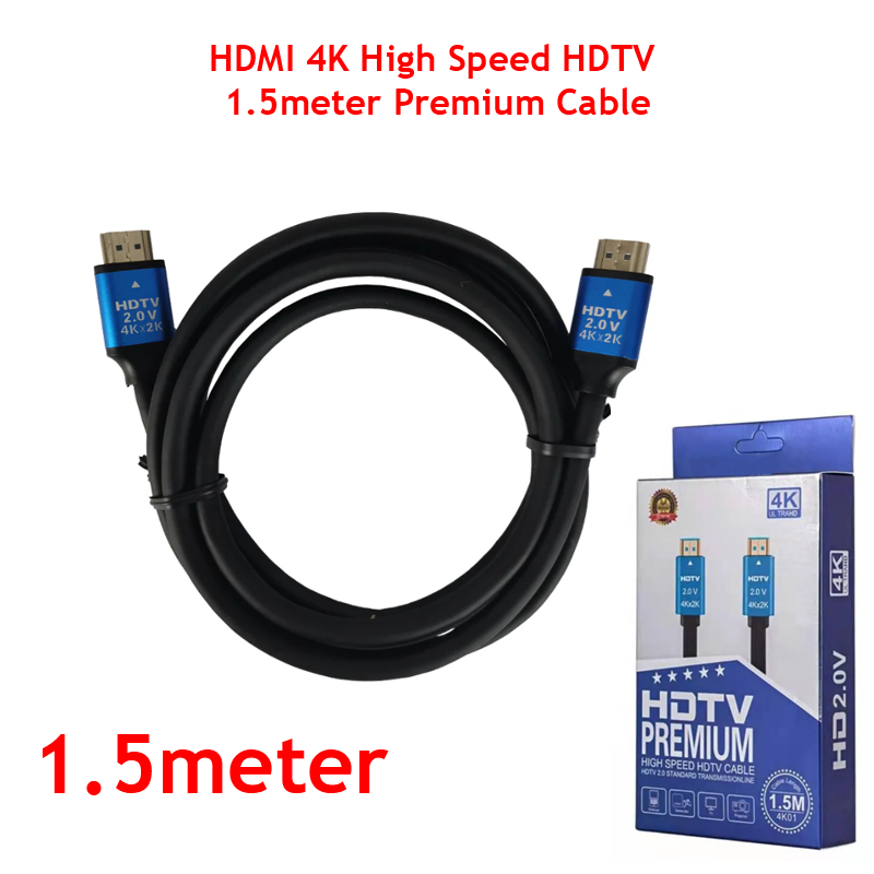 HDMI 4K High Speed HDTV 1.5meter Premium Cable