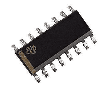 SMD 74595 (8-bit Serial In/Serial or Parallel Out Shift register)