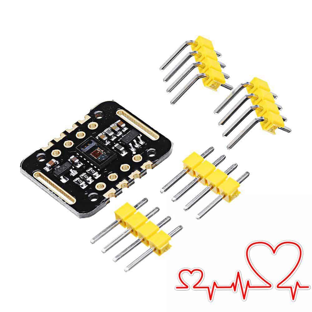 MAX30102 Heart Rate Sensor And Puls Detection Blood Oxygen Concentration (Black Version)