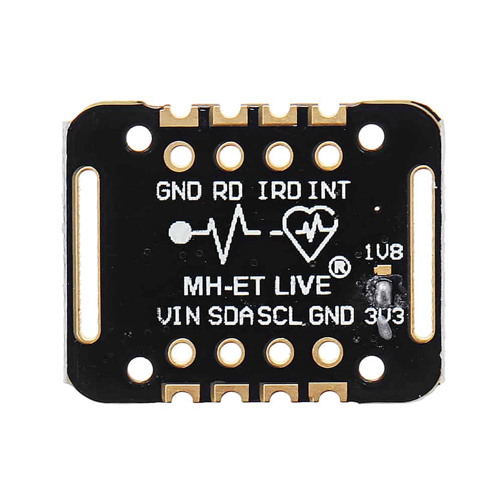 MAX30102 Heart Rate Sensor And Puls Detection Blood Oxygen Concentration (Black Version)