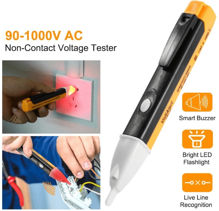 Voltage Alert Tester Pen Detector 90~1000V (1AC-D)