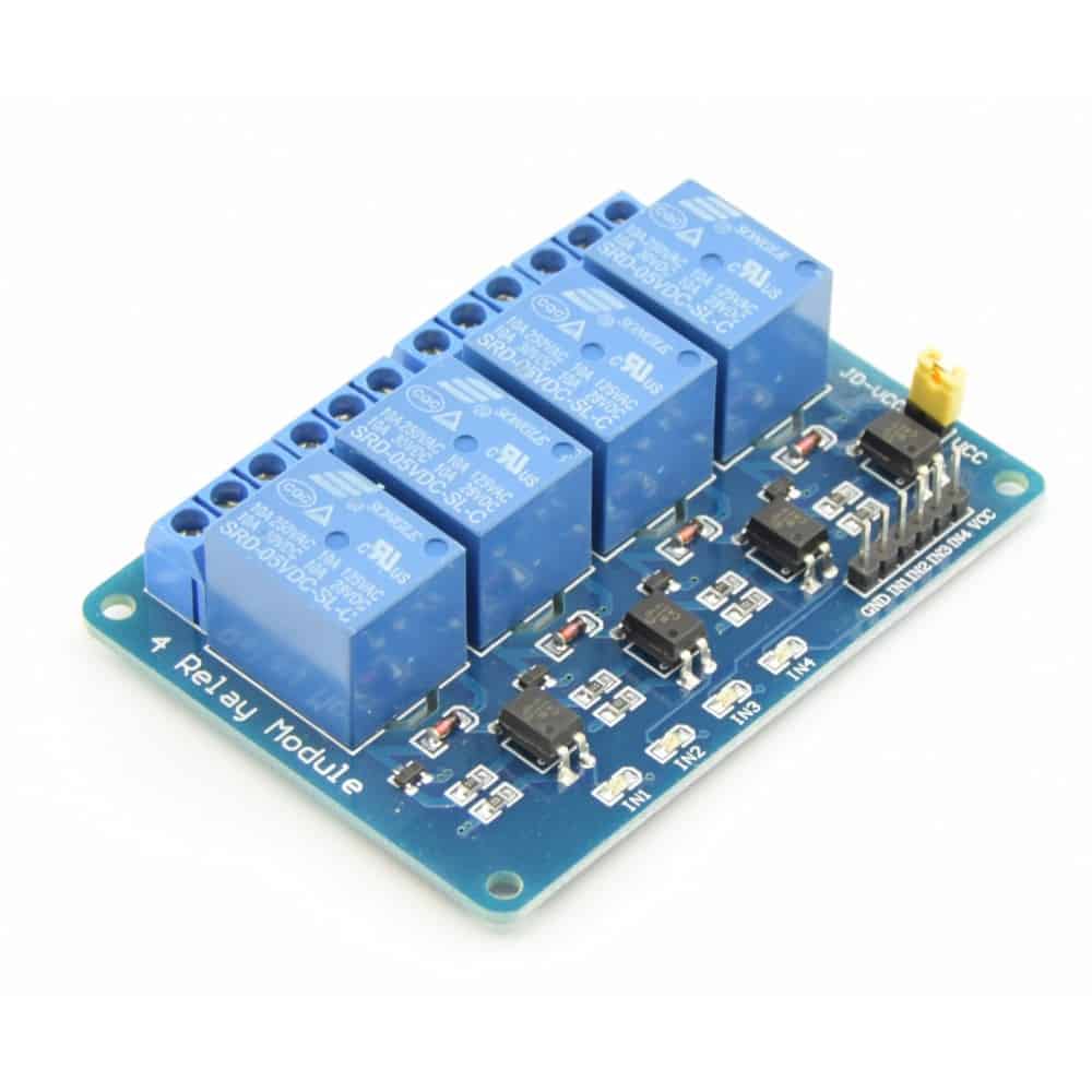 Relay Module (5V-10A) 4Channel (Low level trigger)