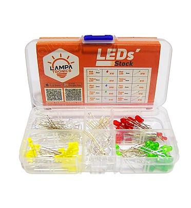 LED Box kit (5mm & 3mm) + Free Storage Box