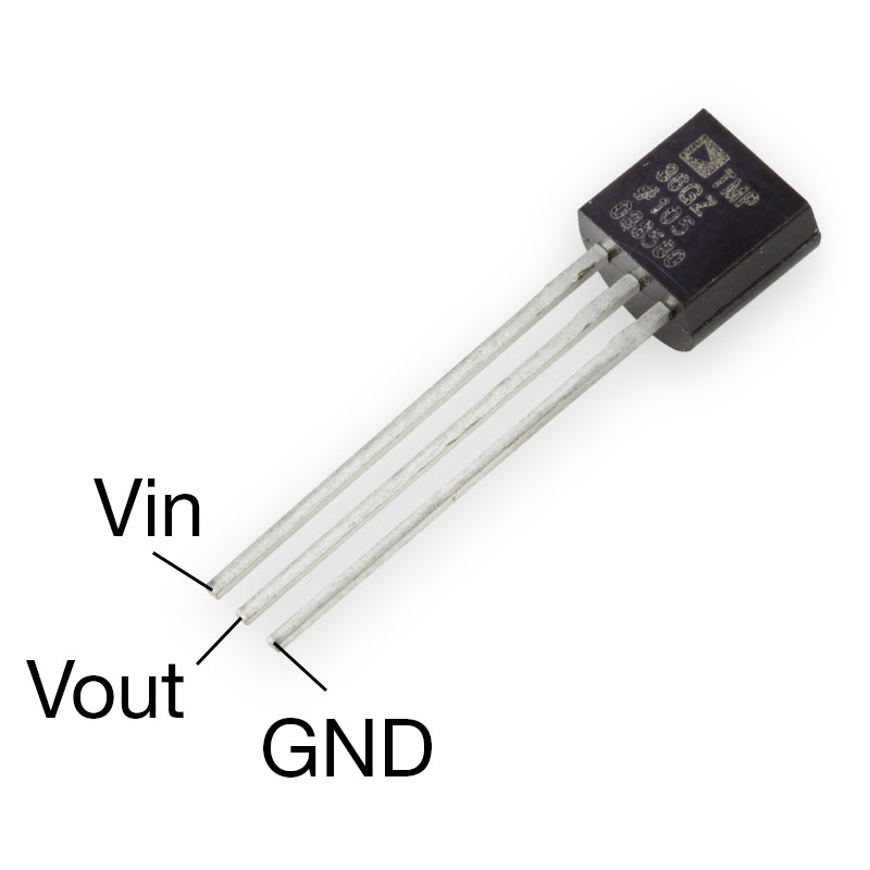 TMP36G Analog Temperature Sensors (Original - High Quality)