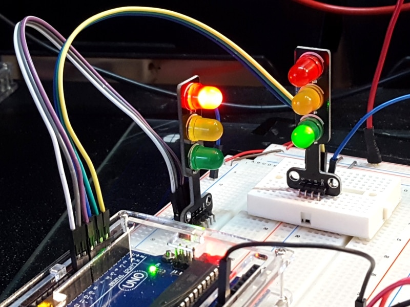 Traffic Light LED Display Module 5V