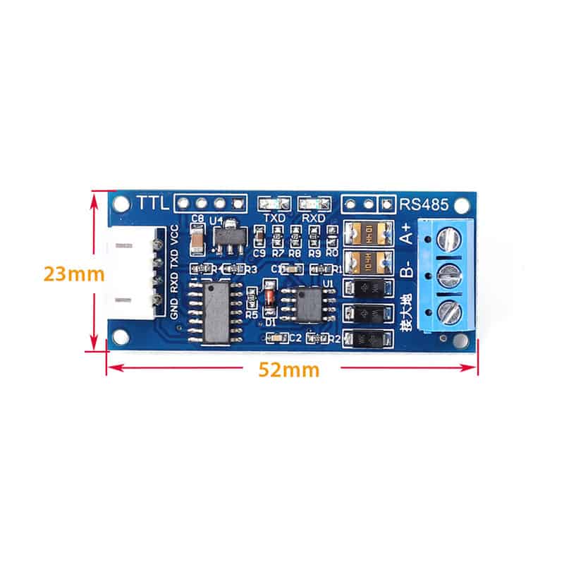 TTL to RS485 Mutual Converter 3.3V/5V Hardware Automatic Flow Direction Control Converter Module