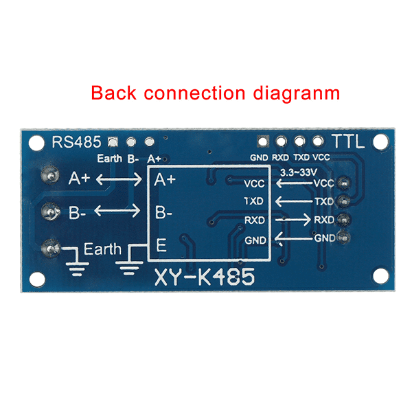 TTL to RS485 Mutual Converter 3.3V/5V Hardware Automatic Flow Direction Control Converter Module