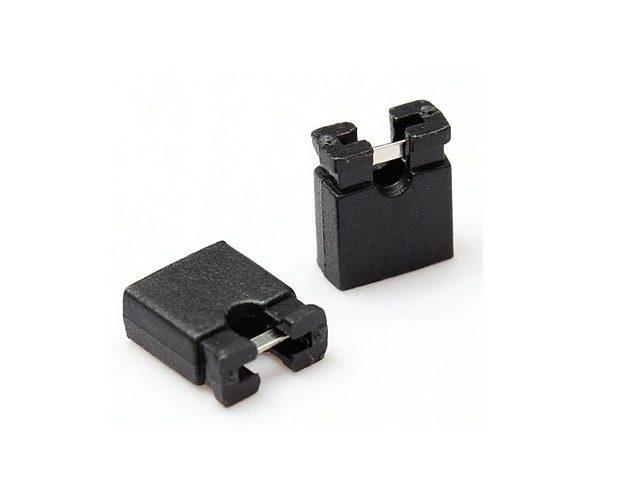 Jumper Shunt 2 Pin 2.54mm Blocks (Jumper Cap) - Black