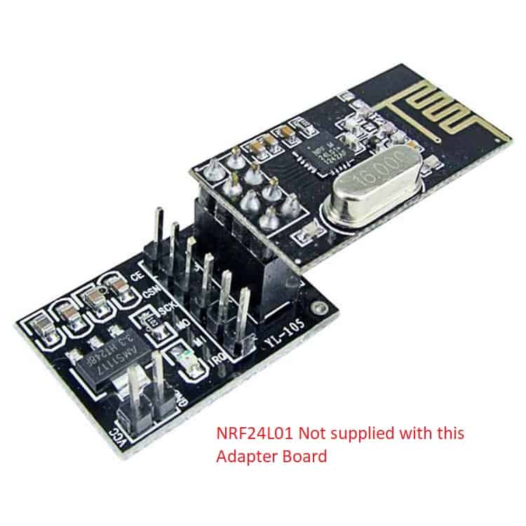 Adapter Board for NRF24L01 Wireless Module (3.3V)