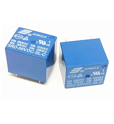 Relay 5pin (6VDC - 10A)