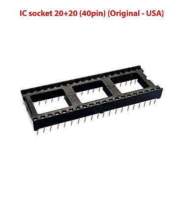 IC socket 40Pin (20+20) (Original - USA)