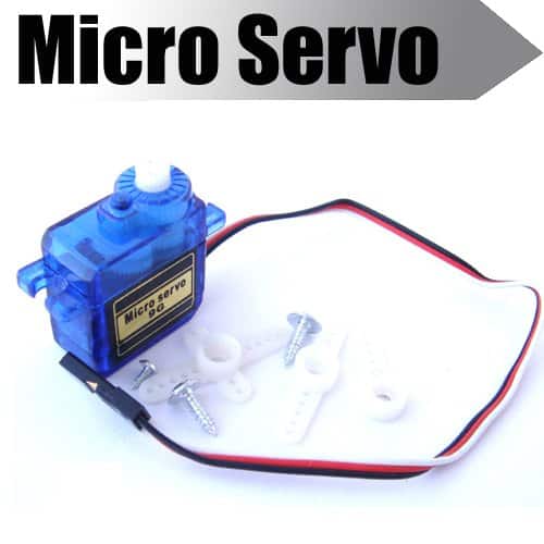Mini Micro Servo Motor SG90 180 Degree (Plastic Gear)