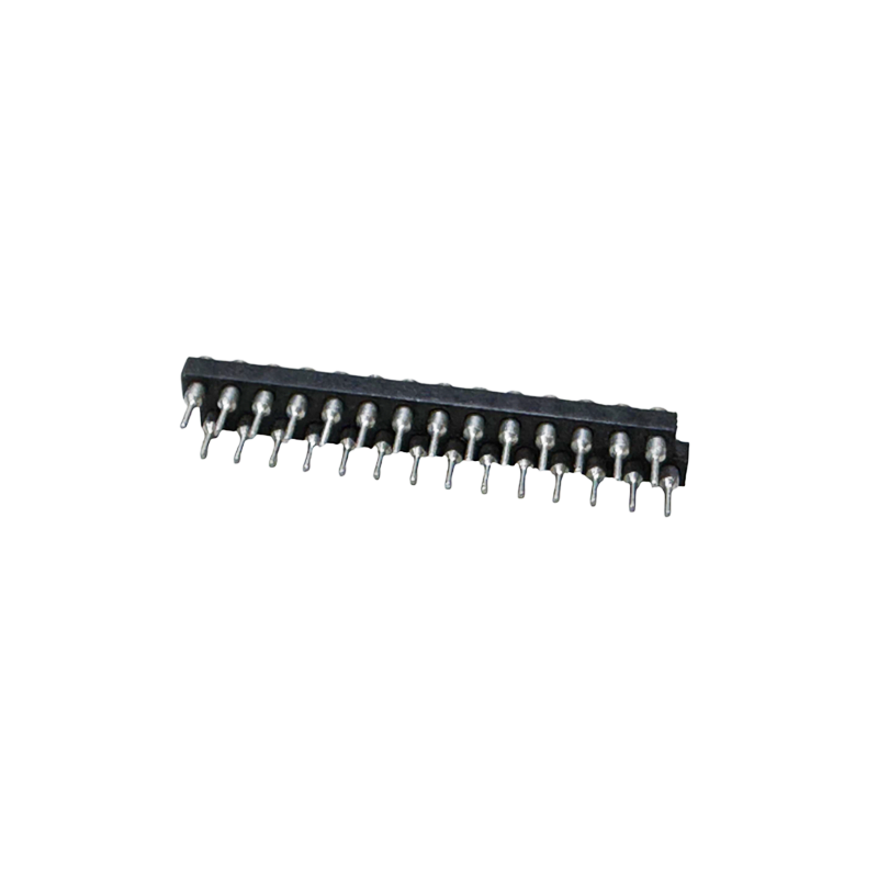 Round FeMale Pin Header Two Rows (2x14pin - 2.54mm)