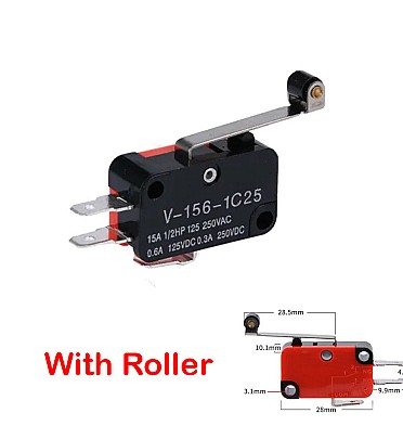 ME-8104 Limit Switch Roller Arm Type