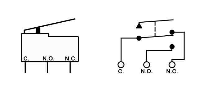 Micro Limit Switch 3Pin - KW11-3Z (1PCS)
