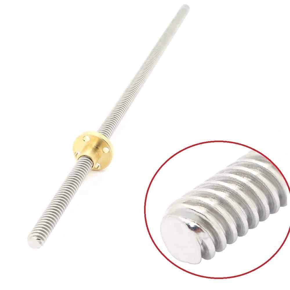 Lead Screw for CNC & 3D Printer Size 8x400mm + Nut