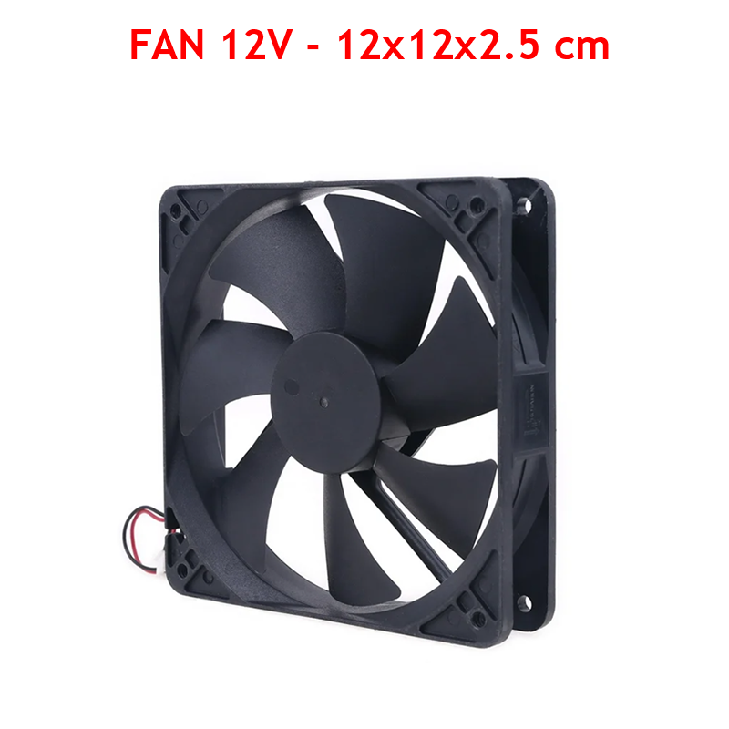 FAN 12V ( 12x12x2.5 cm) (New)