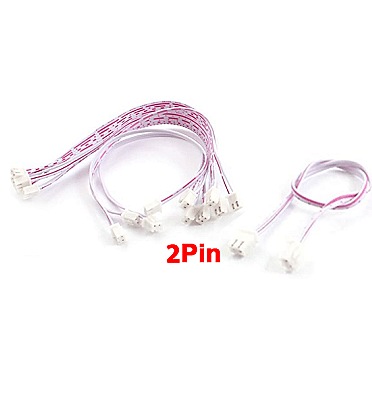 Data Cable JST 2pin Female to Female 30cm Length Wire With Connector