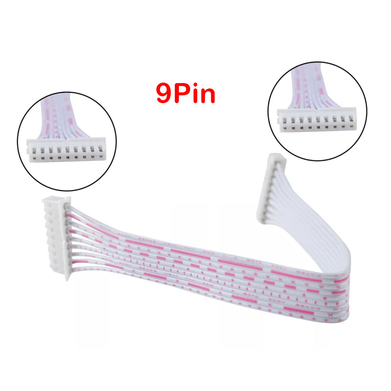 Data Cable JST 9pin Female to Female 30cm Length Wire With Connector
