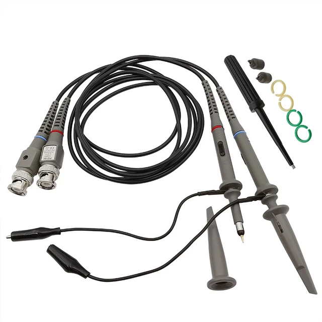 Oscilloscope Probe Cable Kit (P6100-100MHz) 1X/10X Switchable (2Probe)