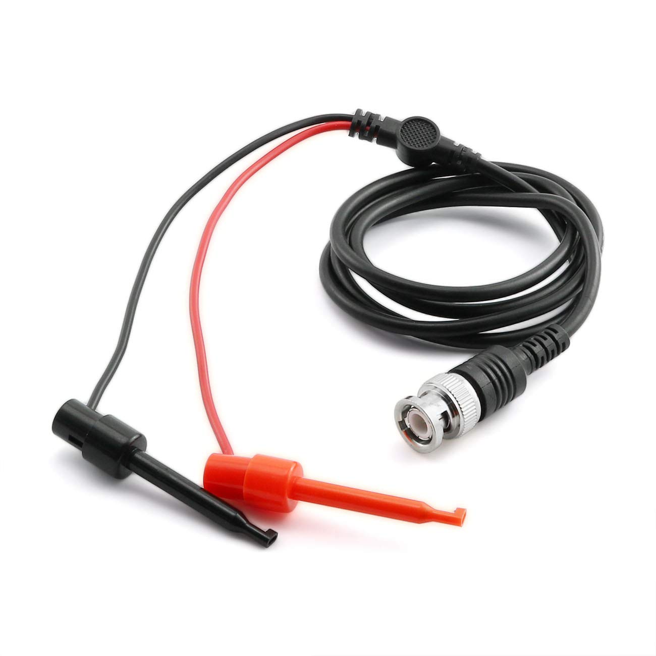 Oscilloscope Test Probe (P1007) BNC Male Plug Q9 to Dual Test Hook Clip