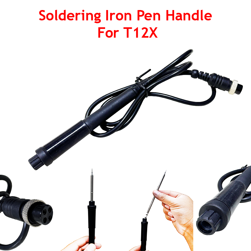 Soldering Iron Pen Handle For T12X - 4Pin