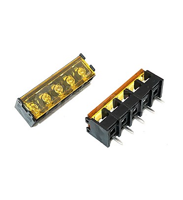 Barrier Terminal Block 5Pin High Power With Cover (HB9500 -9.5mm)
